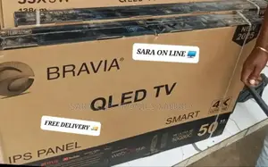 Bravia 50" Qled Smart Tv New 2025 Model