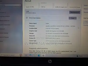 Laptop HP EliteBook 840 8GB Intel Core I5 HDD 1T