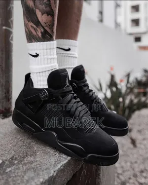 Air Jordan 4 Retro" Black Cat" Master Quality