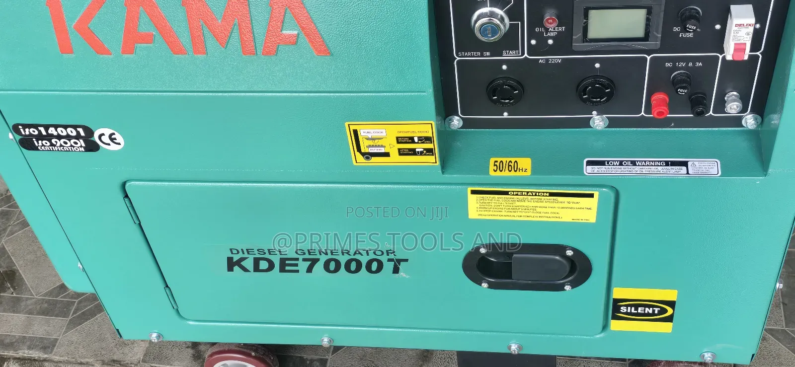 Kama Diesel Generator – Kde7000t (Silent)