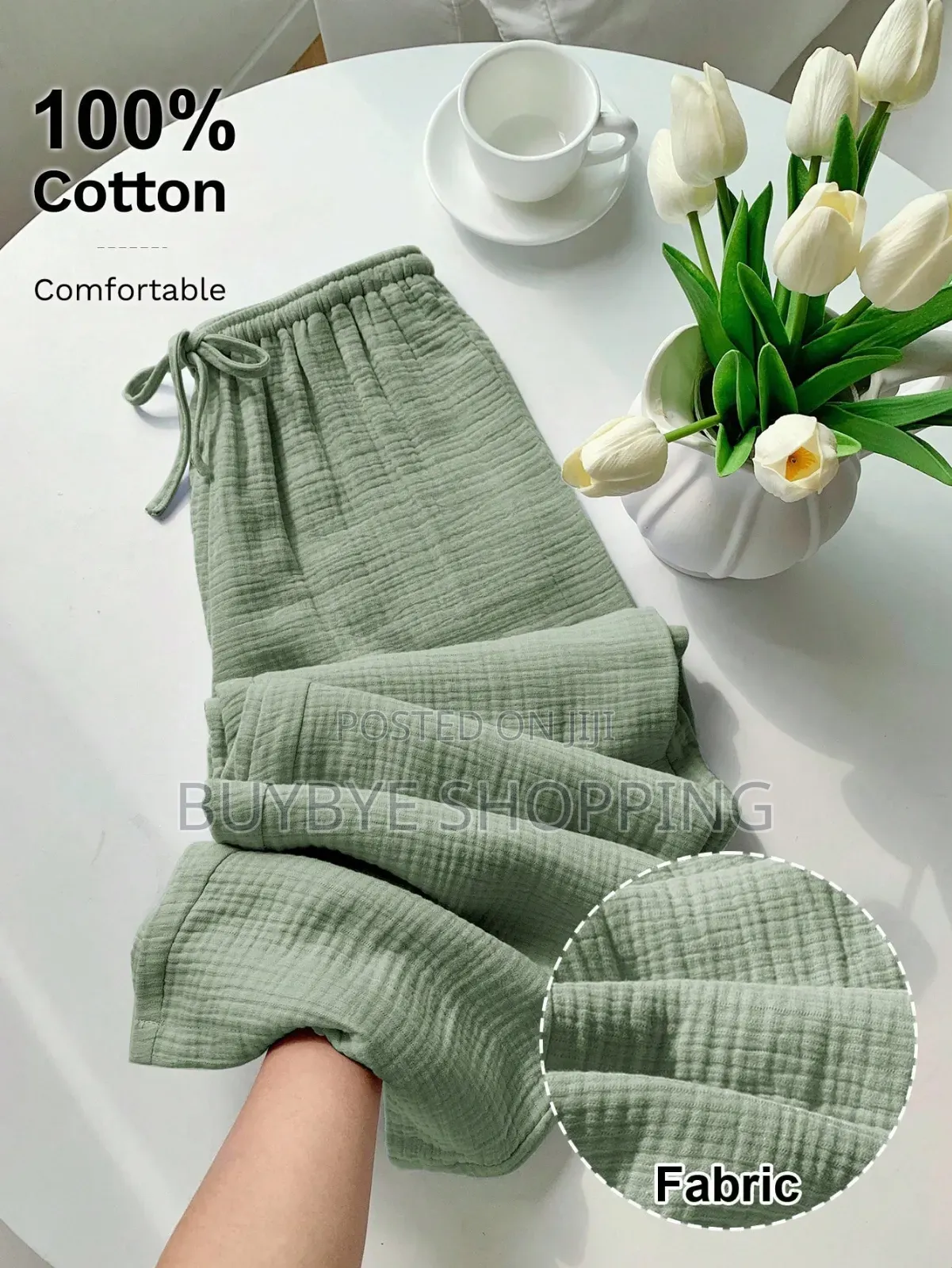 Mint Green Pants for Causal Wear