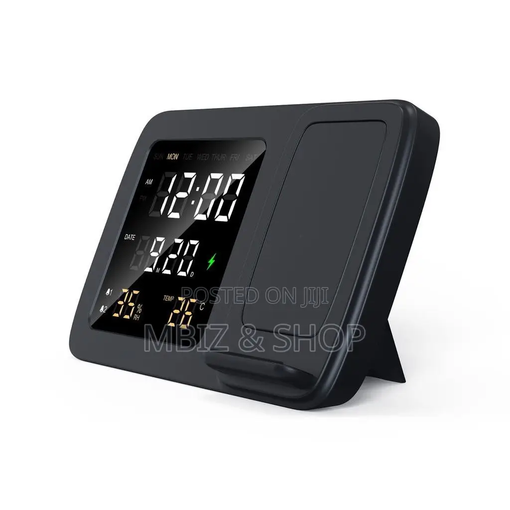 Digital Clock Wireless Charger