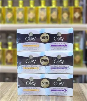 Olay Natural Aura Day and Night Creams