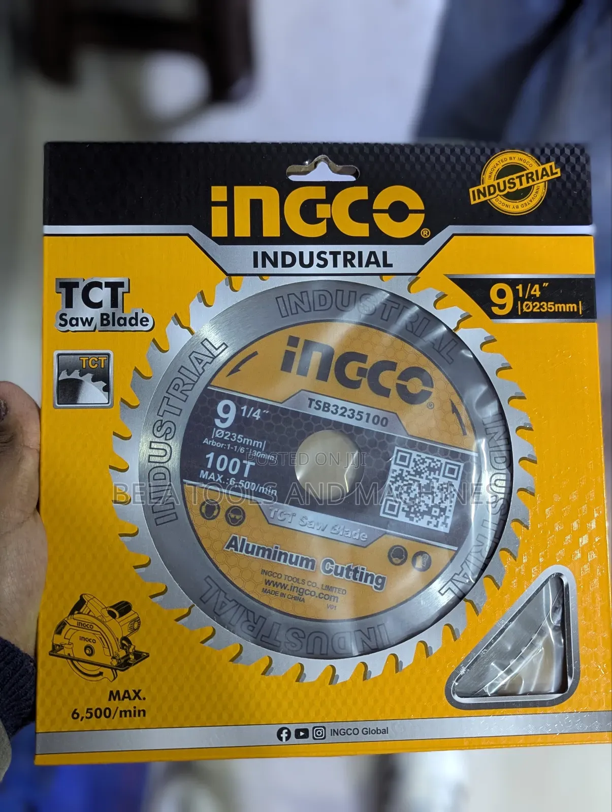 Original Ingco Blade Disk for Aluminium 235m 100th High Quality Blade