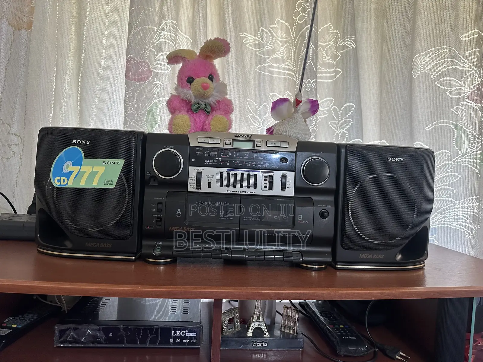 Sony CFD-Cd777s Cd Radio Cassette-Corder (Boombox