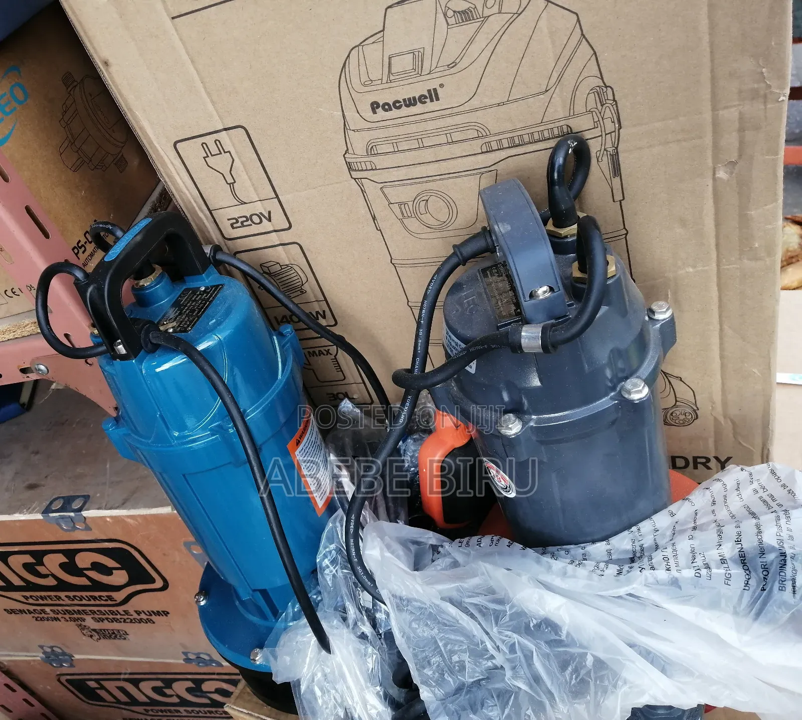 Aquastrong 1hp Submersible Pump