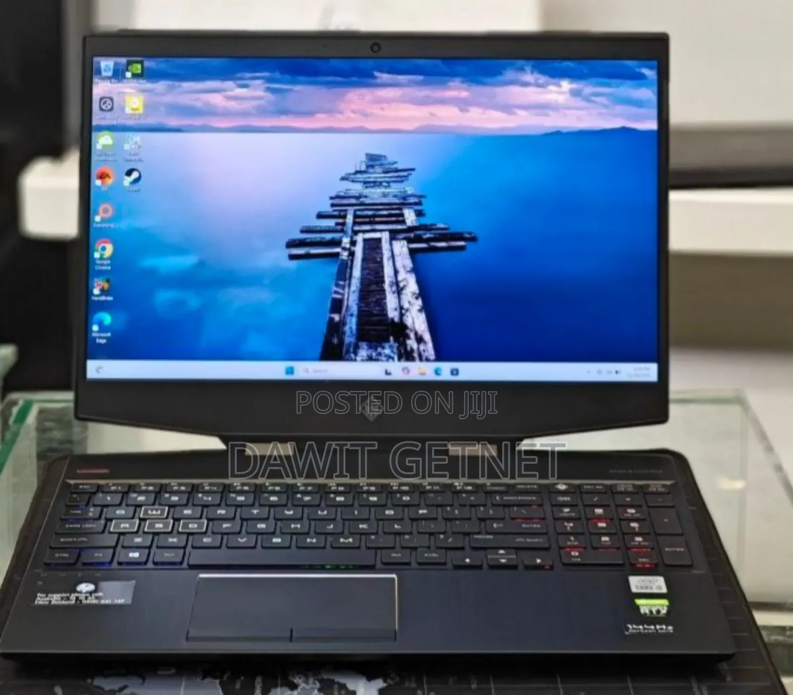 New Laptop HP Omen 15 256GB Intel Core I7 SSD 1T