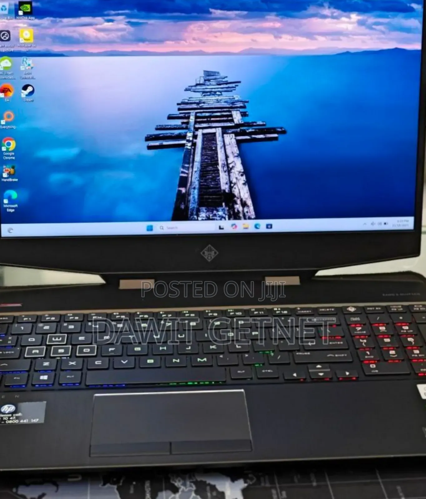 New Laptop HP Omen 15 256GB Intel Core I7 SSD 1T