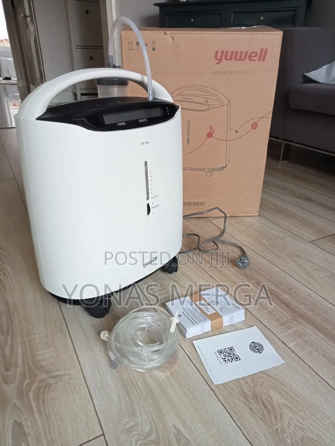 Oxygen Concentrator邽峥product Name:Yuwell 8f-5aw Oxygen Concentrator