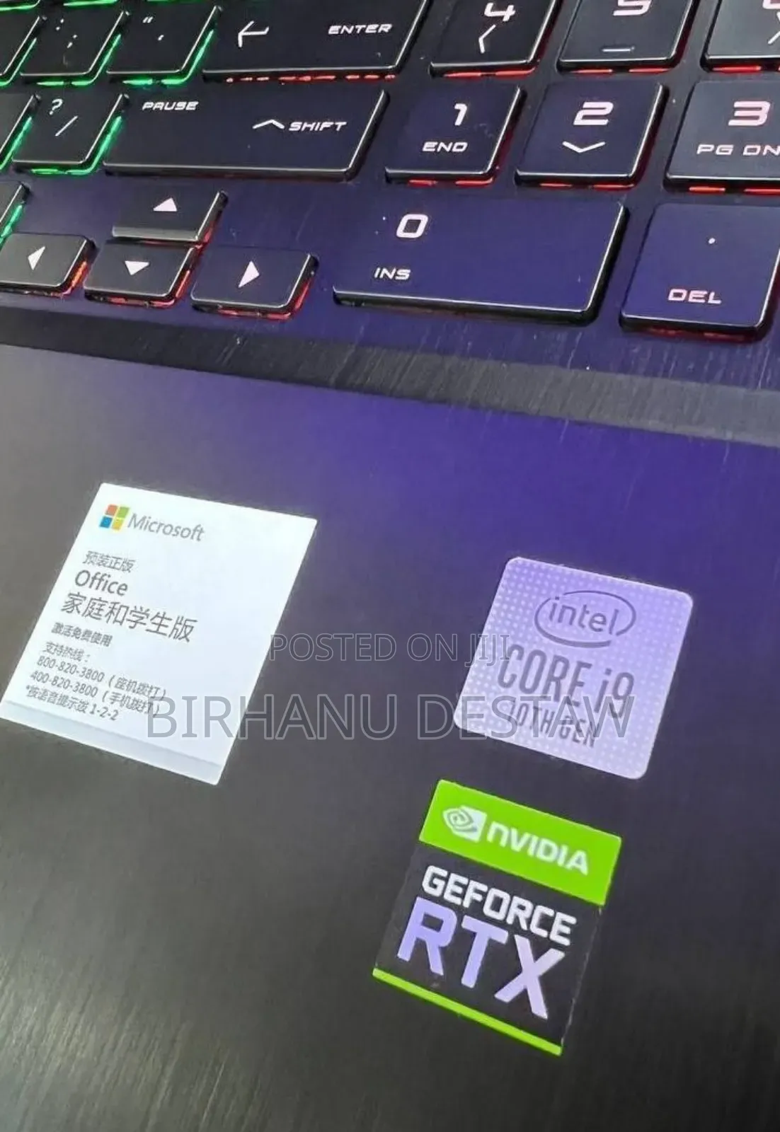 New Laptop HP Omen 15 16GB Intel Core I9 SSD 512GB