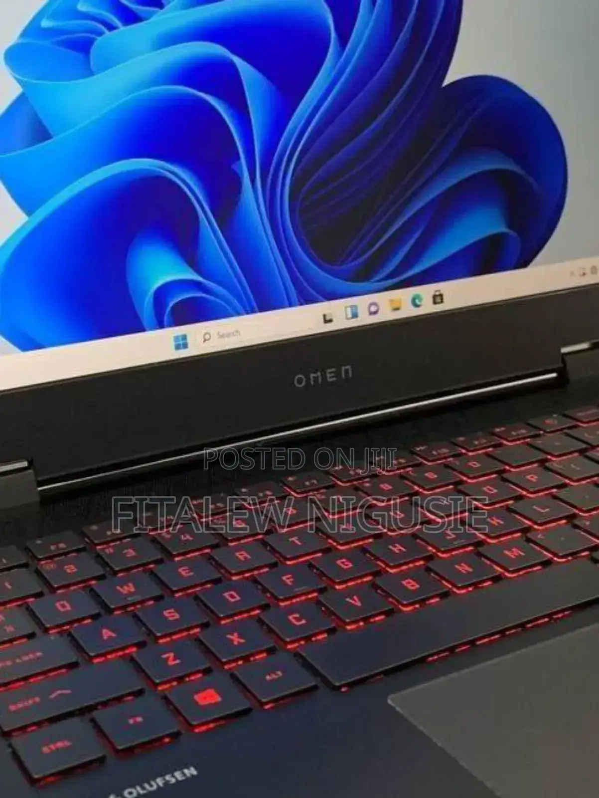 New Laptop HP Omen 15 16GB Intel Core I7 SSD 512GB