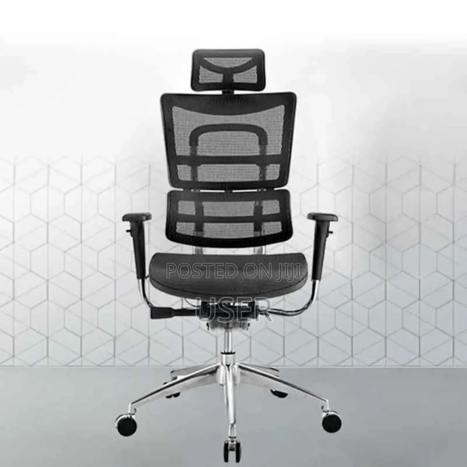 Ergonomic Managerial Chair(Metal Hand)