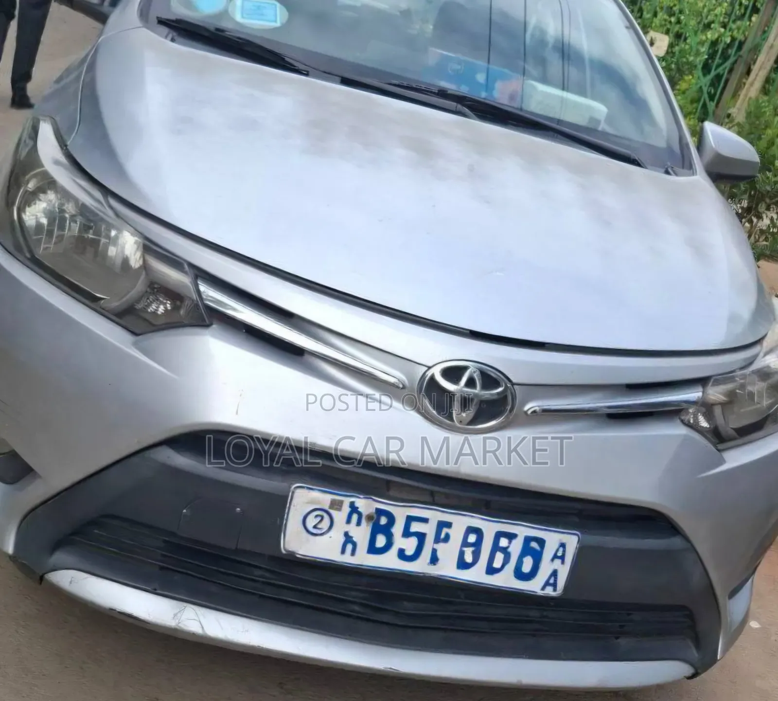 Toyota Yaris 2014 Silver