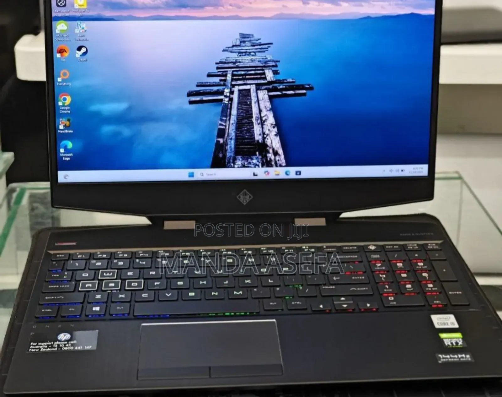 New Laptop HP Omen 15 16GB Intel Core I7 SSD 512GB