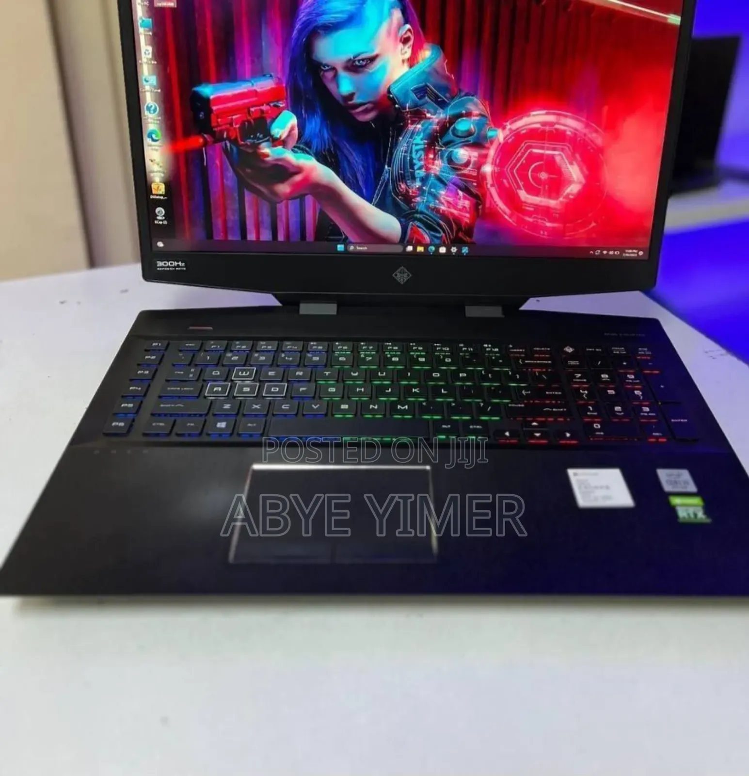 New Laptop HP Omen 15 16GB Intel Core I9 SSD 512GB