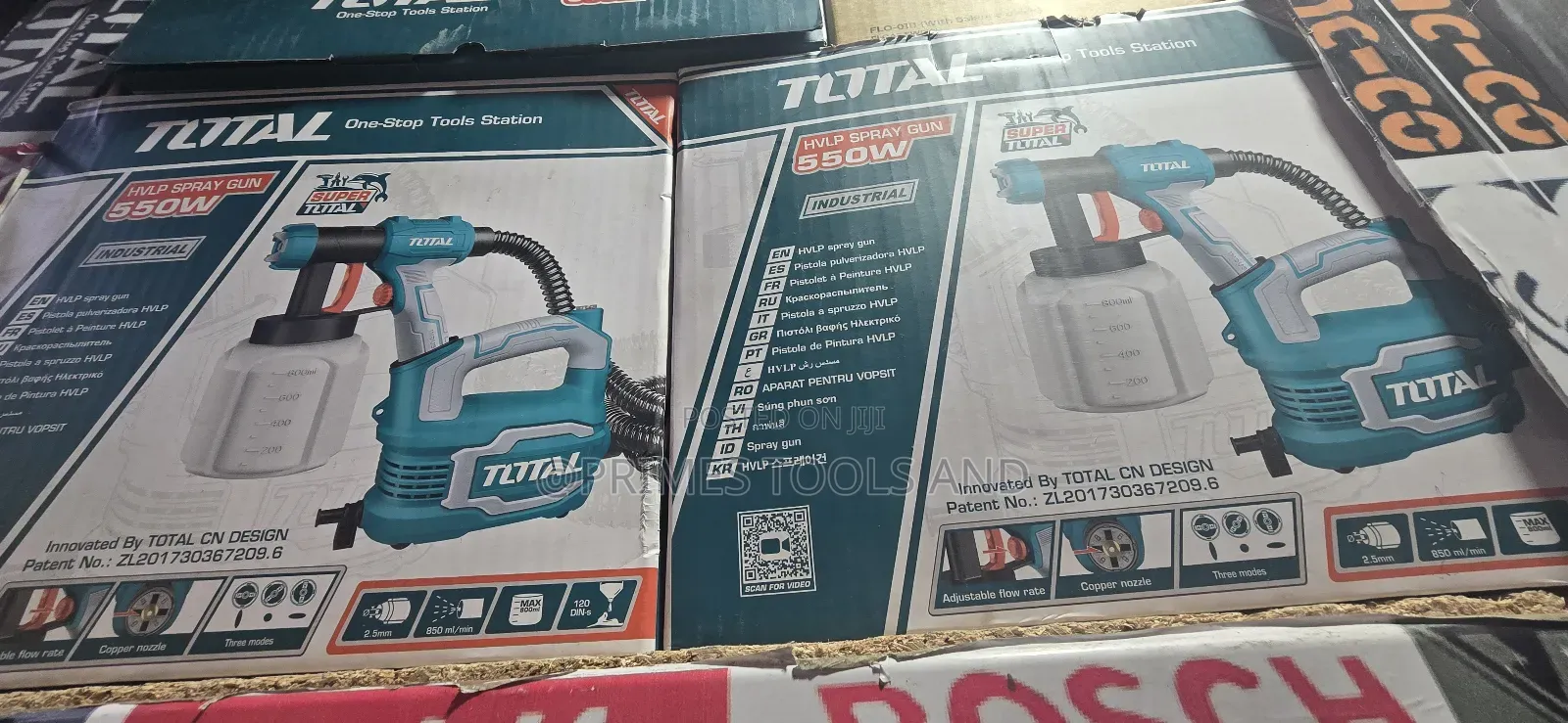 Total HVLP Spray Gun – 550w (Industrial)