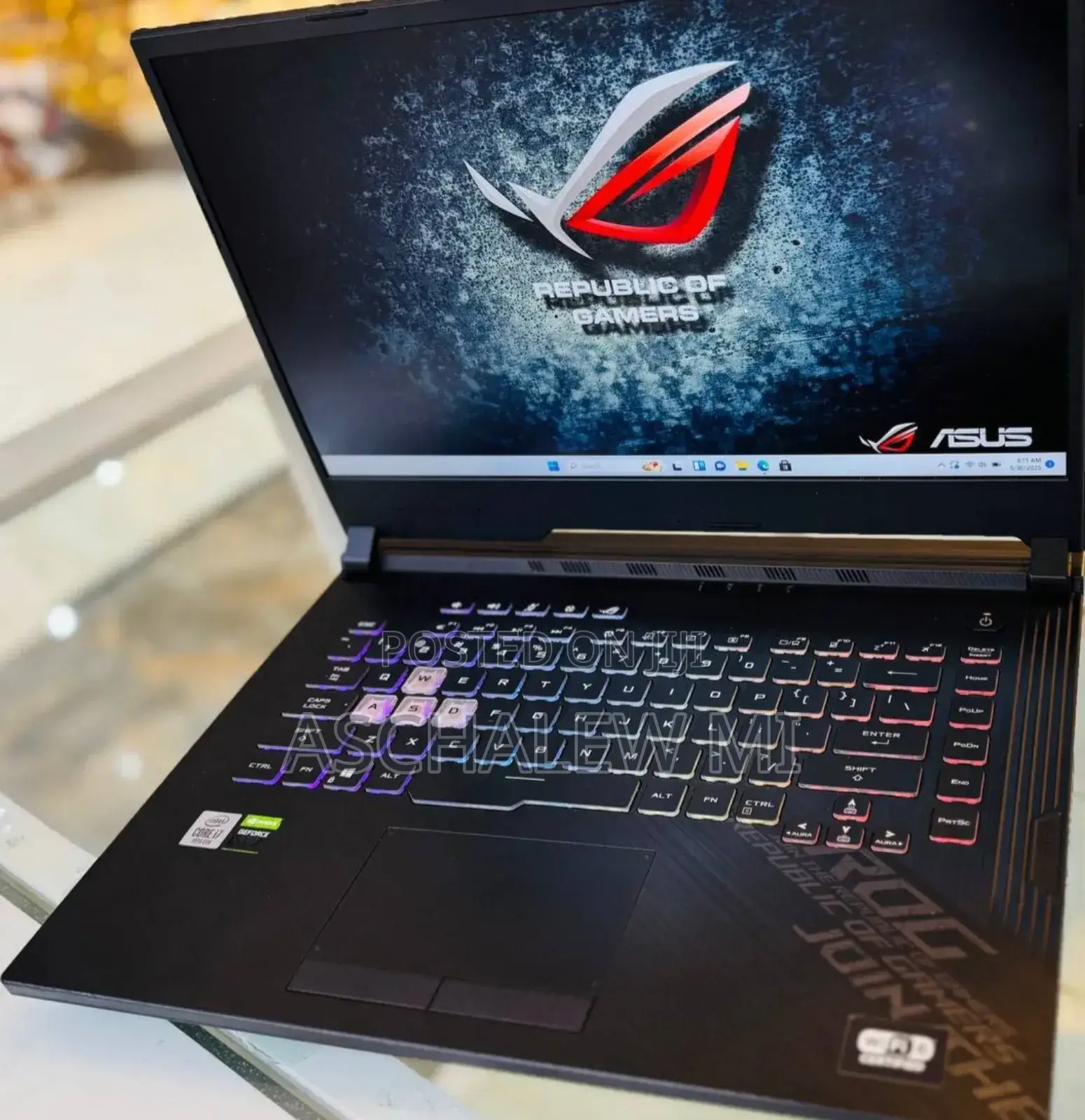 New Laptop Asus ROG Strix G15 16GB Intel Core I7 SSD 512GB
