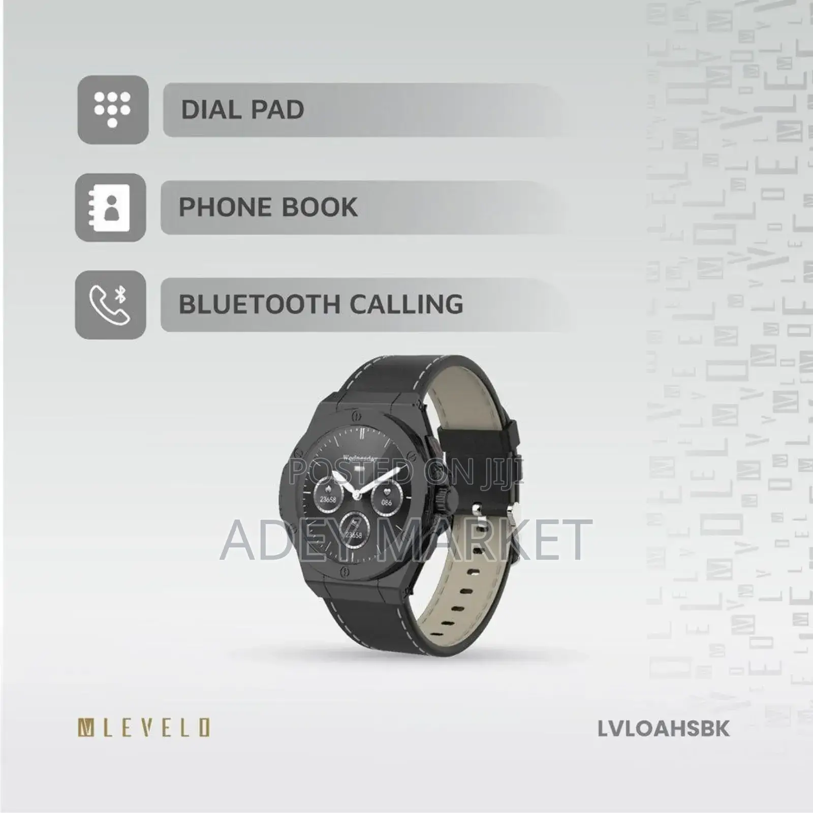 Levelo Oak Automatique Hybrid Smartwatch