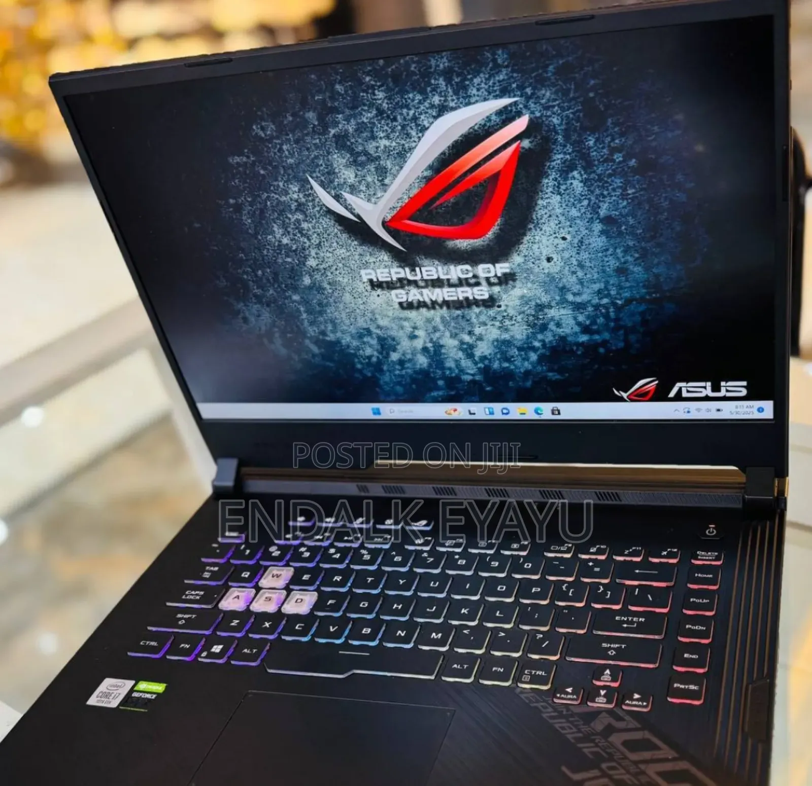 New Laptop Asus ROG Strix G15 16GB Intel Core I7 SSD 512GB