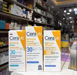 Photo - Cerave Hydrating Mineral Sunscreens, All With SPF 30