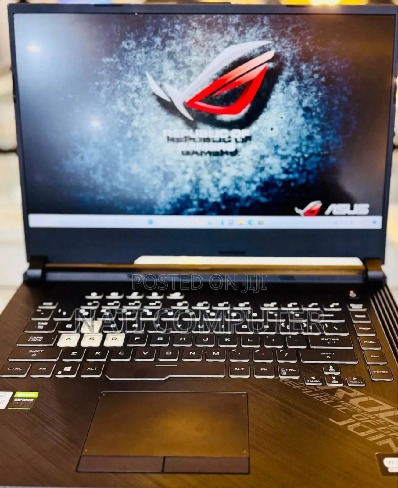 New Laptop Asus ROG Strix G15 16GB Intel Core I7 SSD 512GB