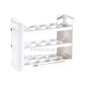 3-tier Plastic Stackable Egg Organizer