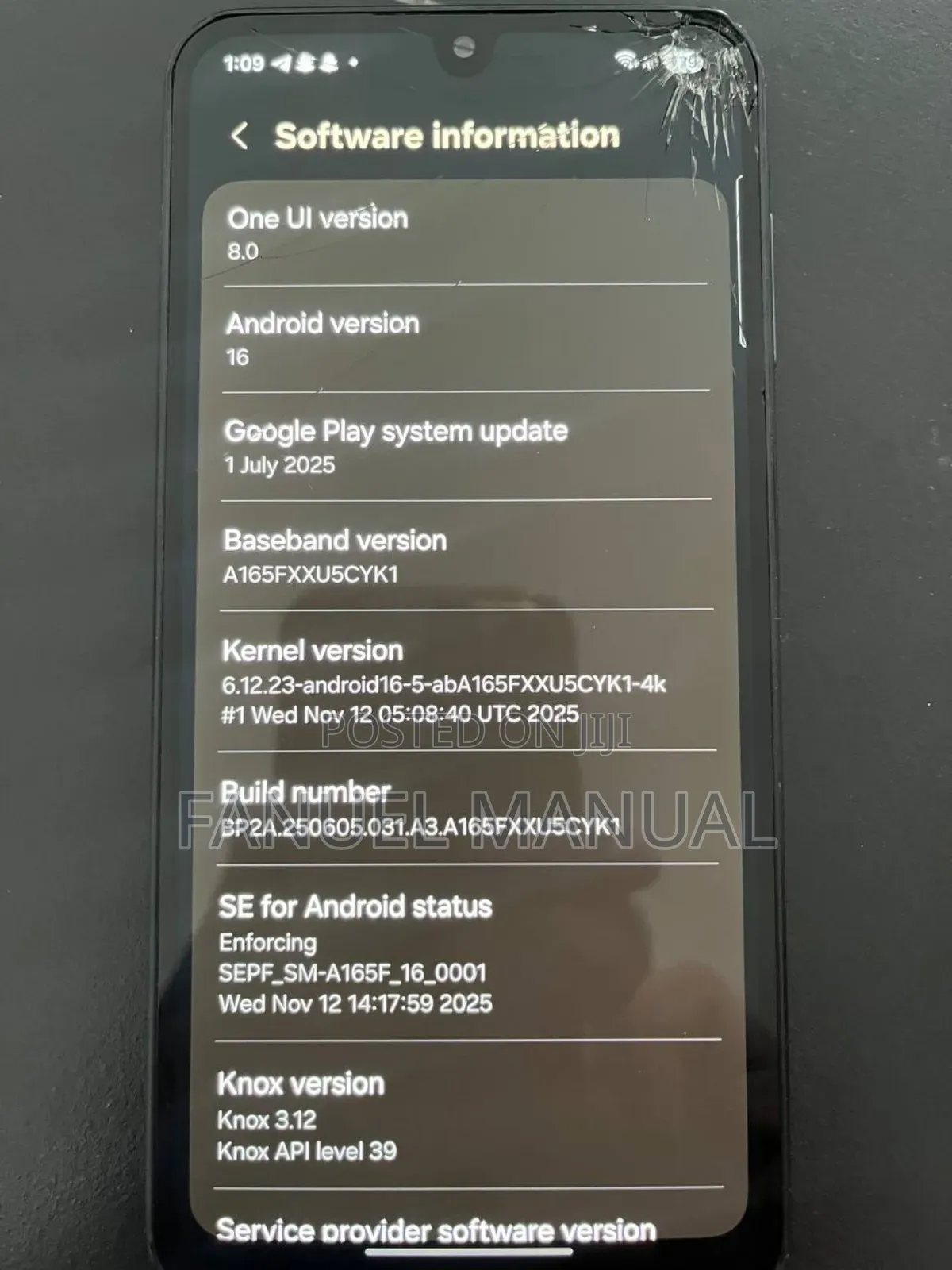 Samsung Galaxy A16 128 GB Black