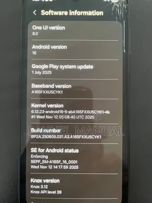 Samsung Galaxy A16 128 GB Black