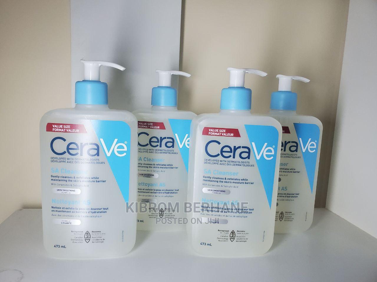 Cerave SA Cleanser in Bole Skincare, Kibrom Berhane