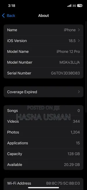 Apple iPhone 12 Pro 128 GB Blue