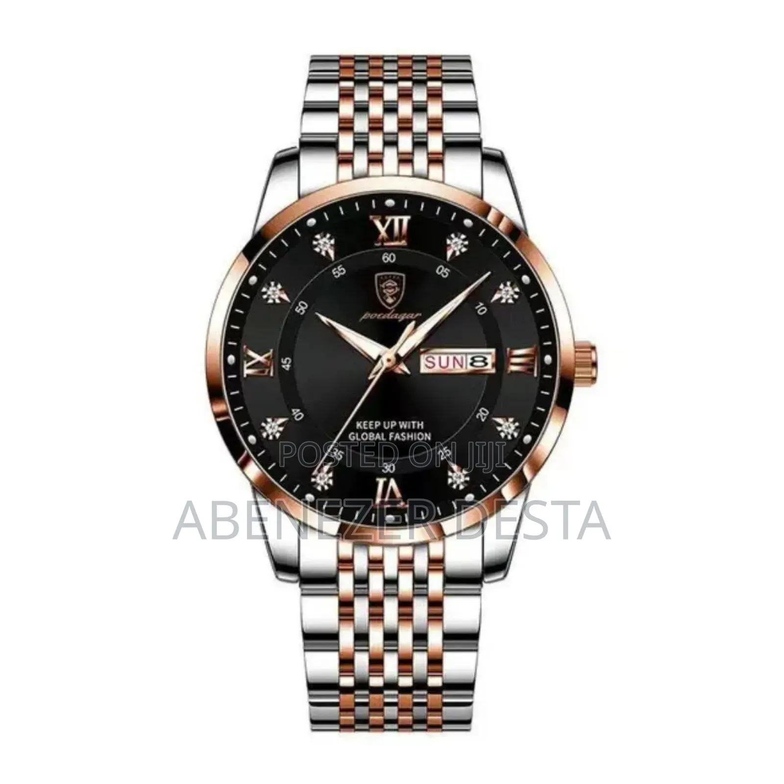 2022 Poedagar New Fashion Men Watches Stainless Steel Brand Luxury