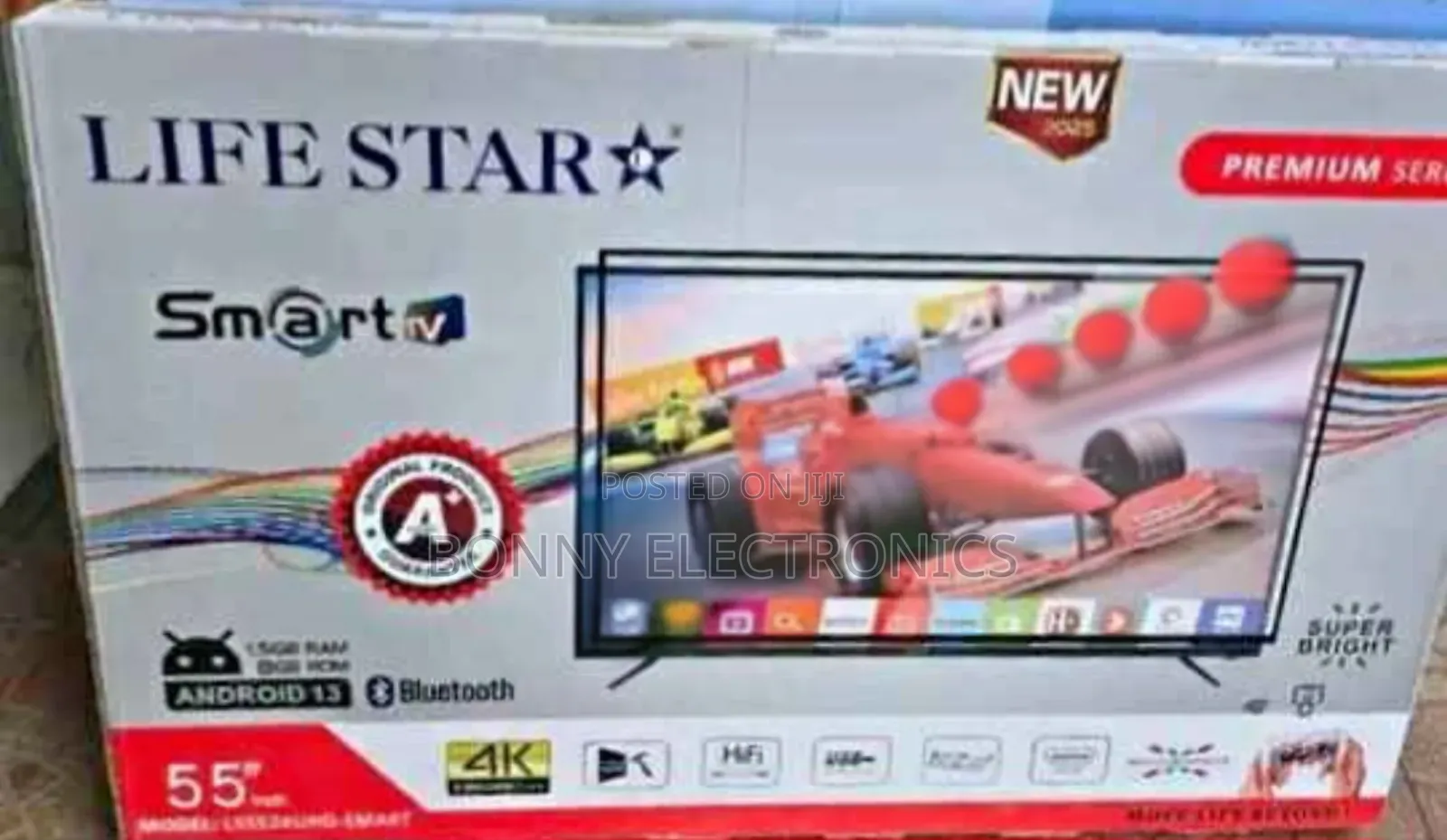 Lifestar 55 Inch Uhd Smart Tv