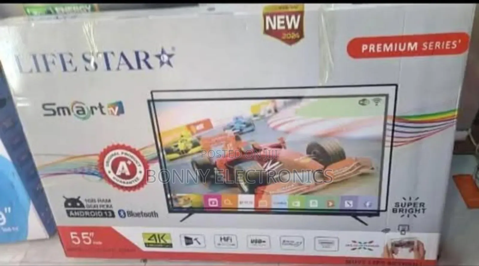Lifestar 55 Inch Uhd Smart Tv