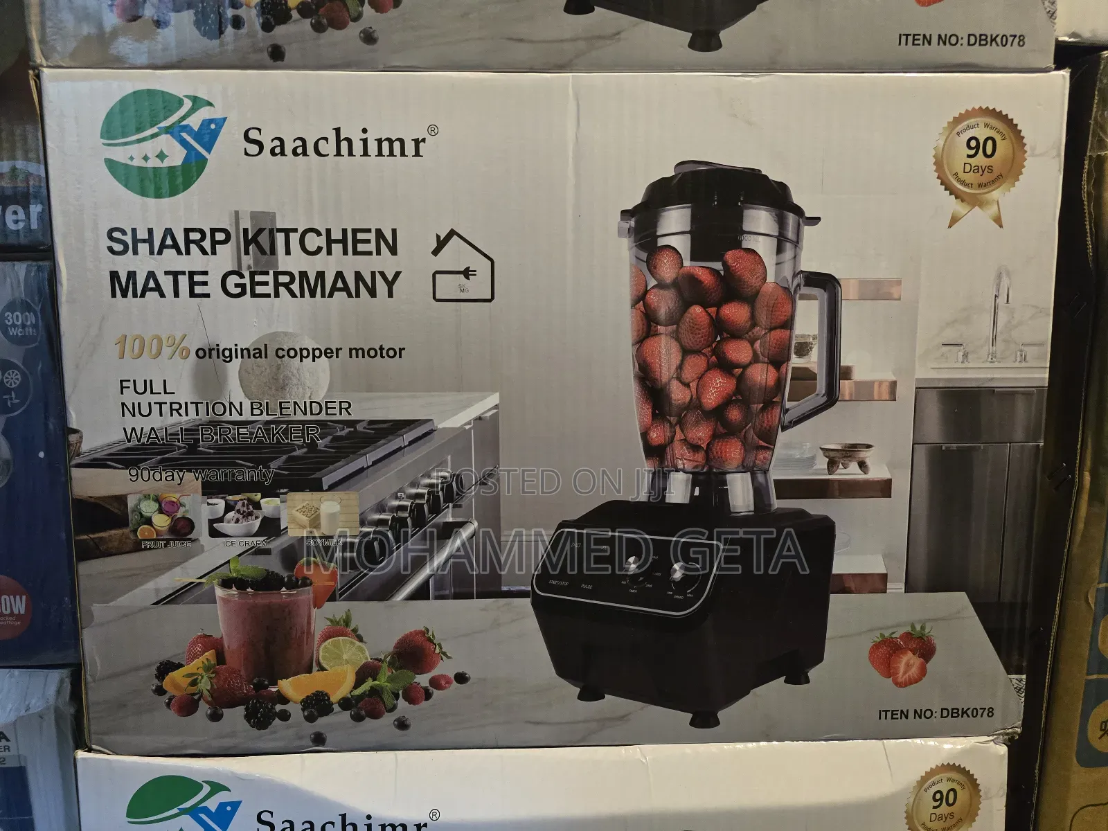 Sharp Kitchen Mate Germany Full Nutrition Blender