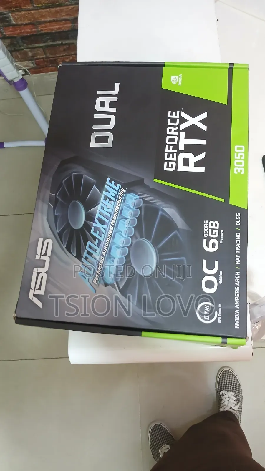 Asus Dual Internal Graphics Nvidia Geforce RTX 3050 6gb