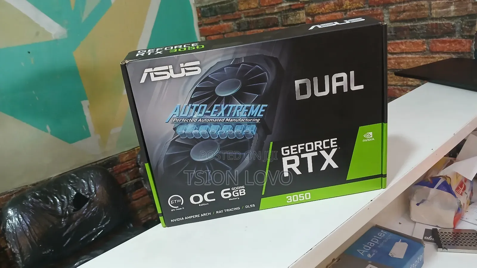 Asus Dual Internal Graphics Nvidia Geforce RTX 3050 6gb