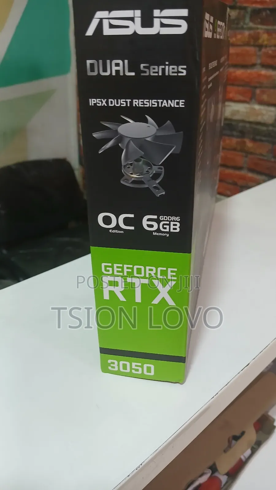 Asus Dual Internal Graphics Nvidia Geforce RTX 3050 6gb