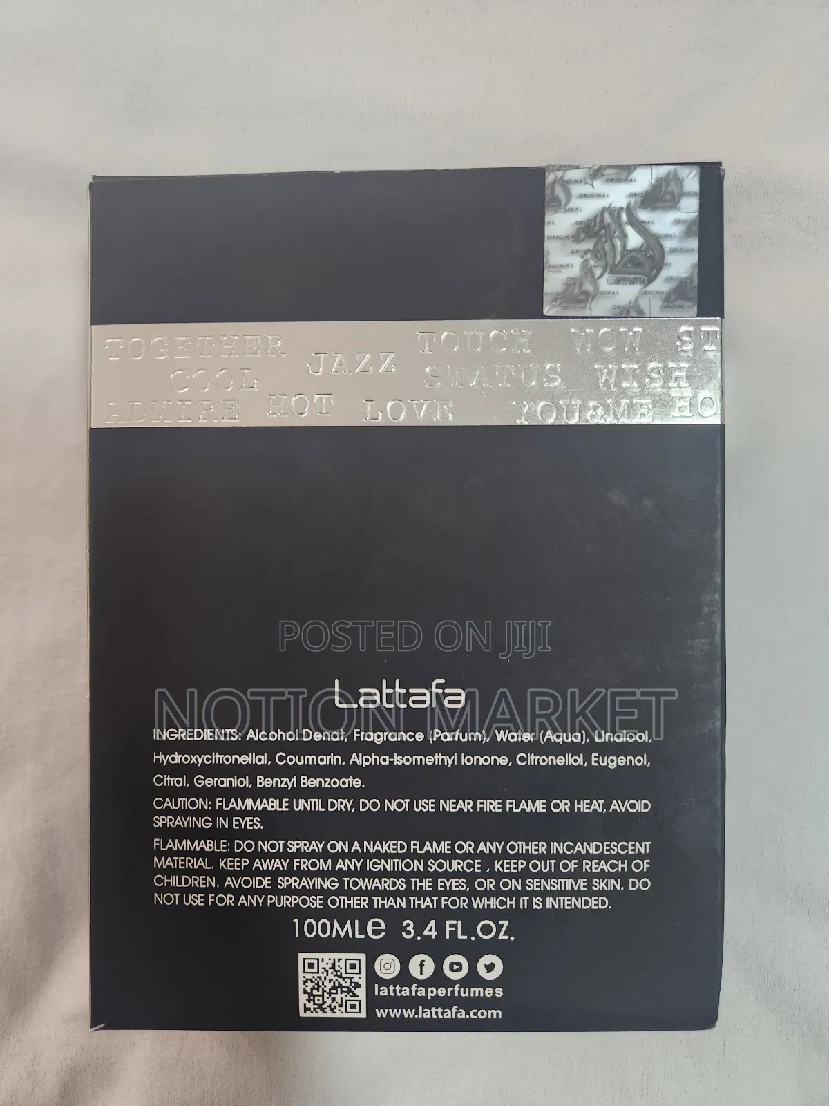 Ramz Lattafa Silver (100ml) – Premium Uae Edition