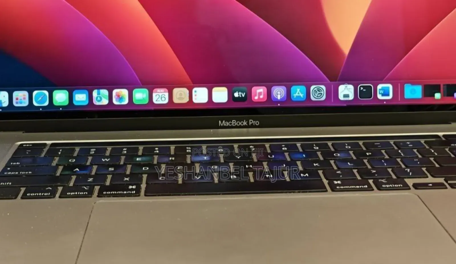 New Laptop Apple MacBook Pro 2019 16GB Intel Core I7 SSD 512GB