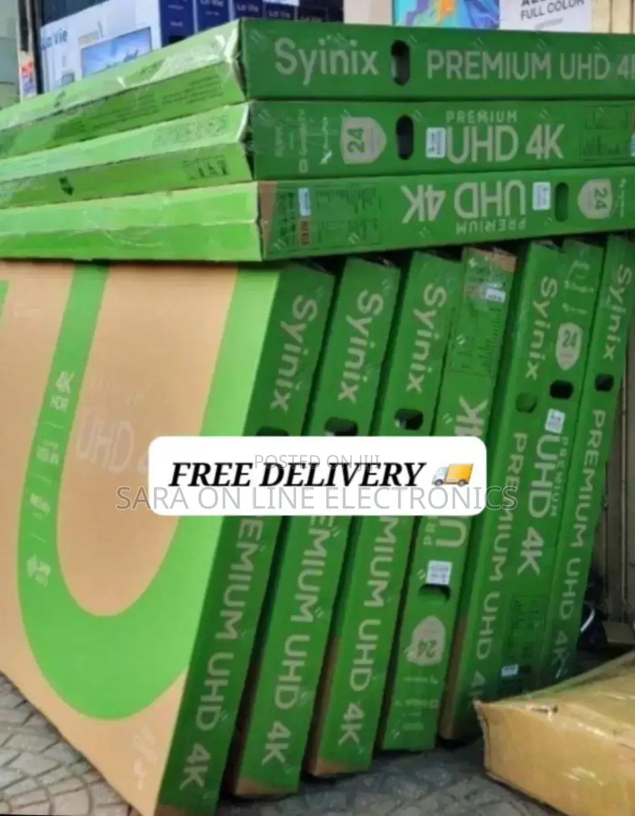 Syinix 55" Uhd Android Tv 10year Warranty