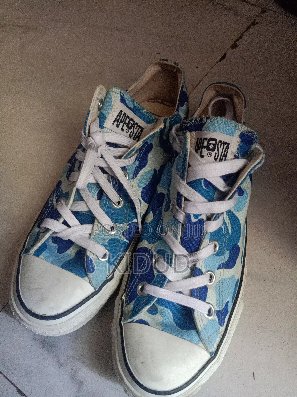 A Bathing Ape Men's Shoes, Abc Canvas Ape Sta Low M2 From Japan