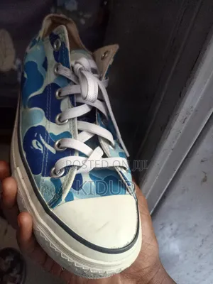 A Bathing Ape Men's Shoes, Abc Canvas Ape Sta Low M2 From Japan