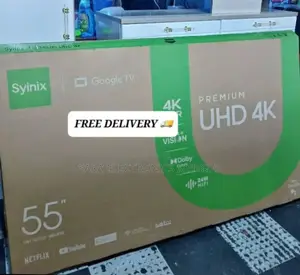 Syinix 55" Uhd Smart Android Tv Free Delivery
