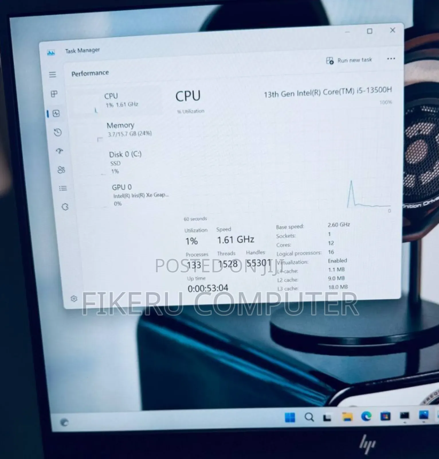 New Laptop HP Pavilion 15 16GB Intel Core I5 SSD 1T