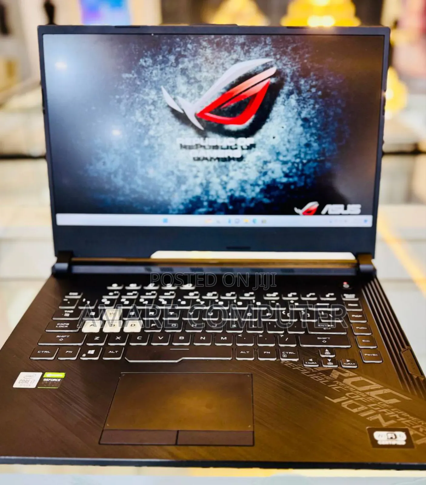 New Laptop Asus ROG Strix G15 G512 16GB Intel Core I7 SSD 512GB