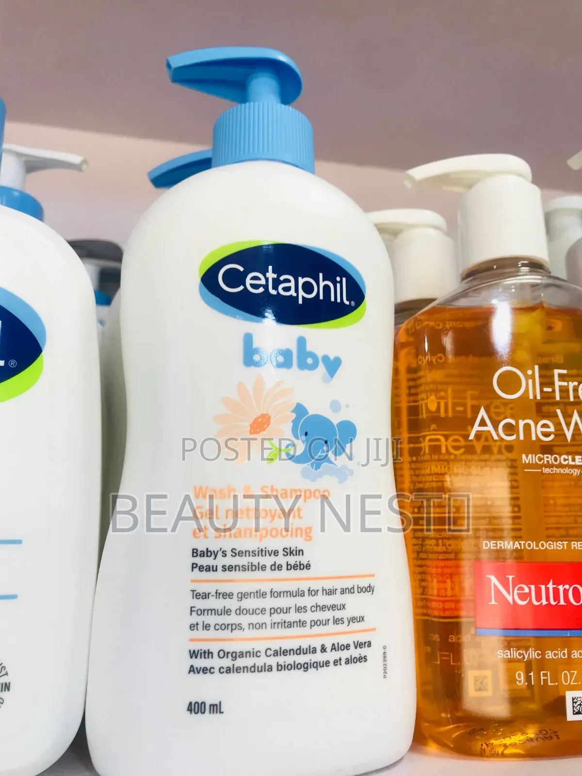 Cetaphil Baby Wash Shampoo(400ml)