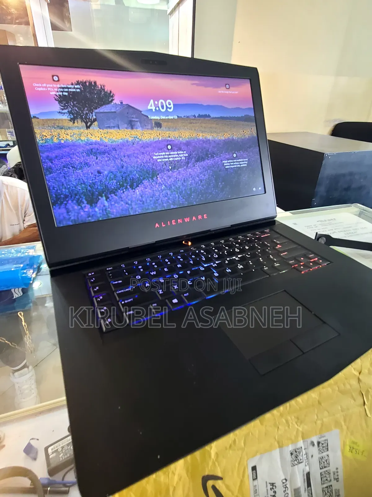 New Laptop Alienware M15 R3 16GB Intel Core I7 SSD 256GB