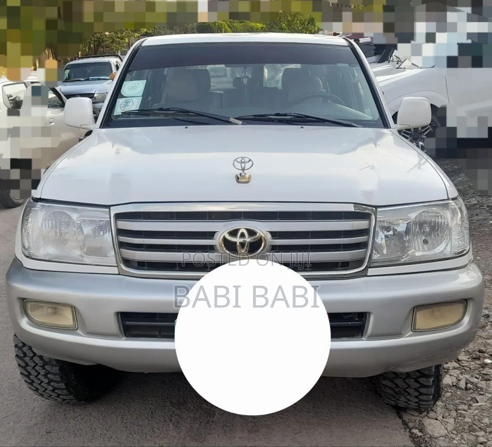 Toyota Land Cruiser 2007 White