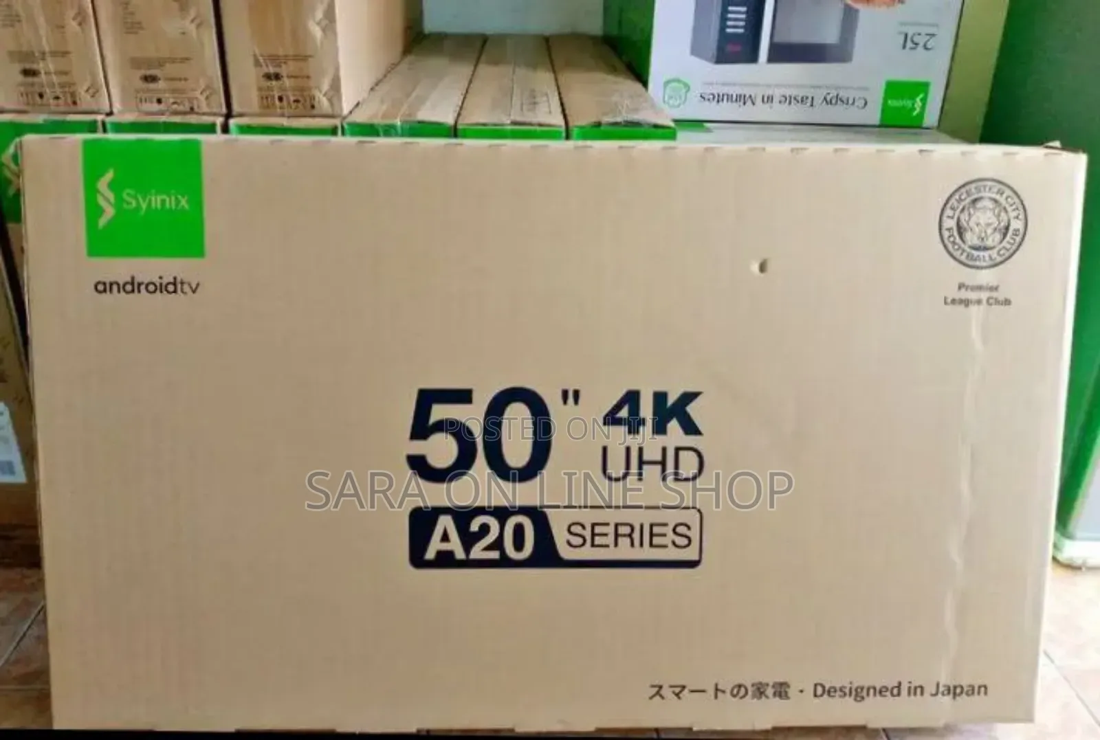 Syinix 50" Smart Uhd A20 Seriestv New ModelFree Delivery