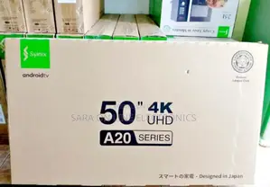 Syinix 50" Smart Uhd A20 Seriestv New ModelFree Delivery